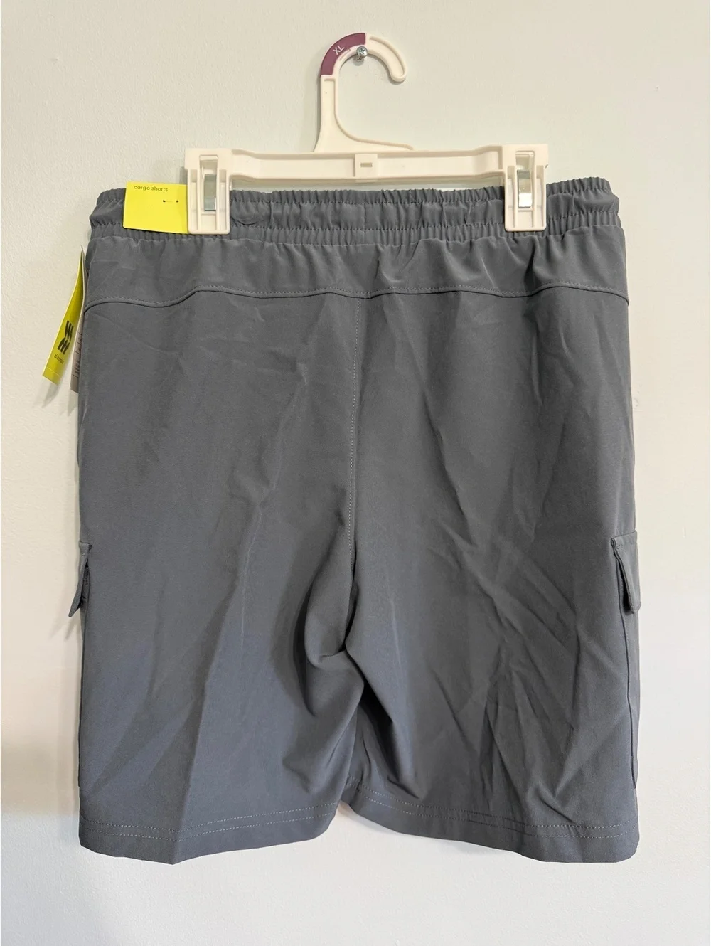 All in Motion Boys XL (14) Dark Gray Water-Repellent Cargo Shorts with UPF 50+